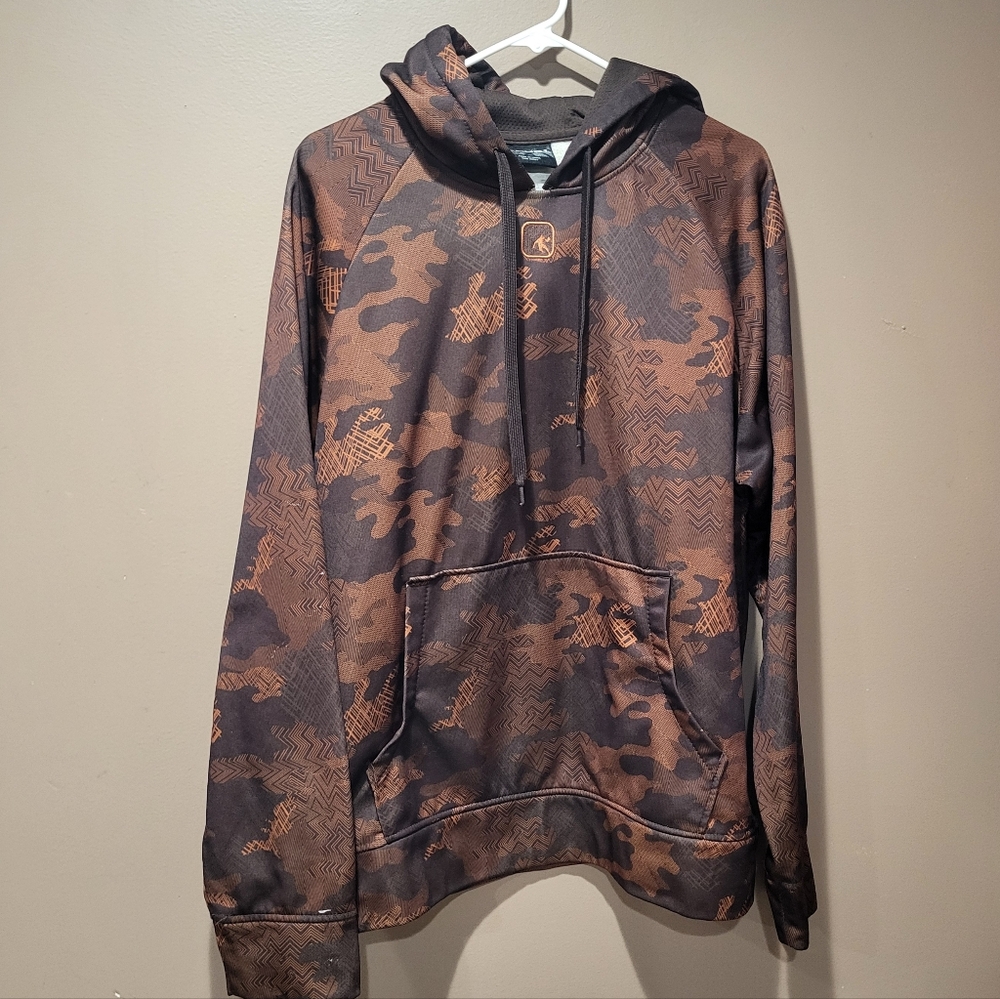 And1 Brown Camo Hoodie